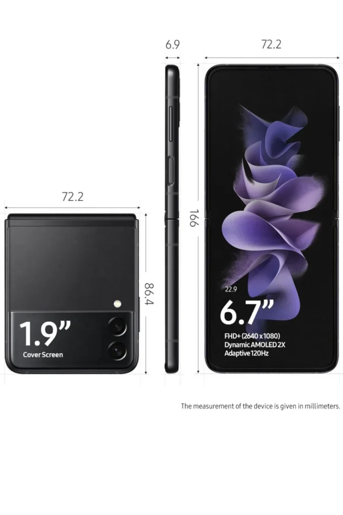 Samsung Galaxy Z Flip 3 mobile phone
